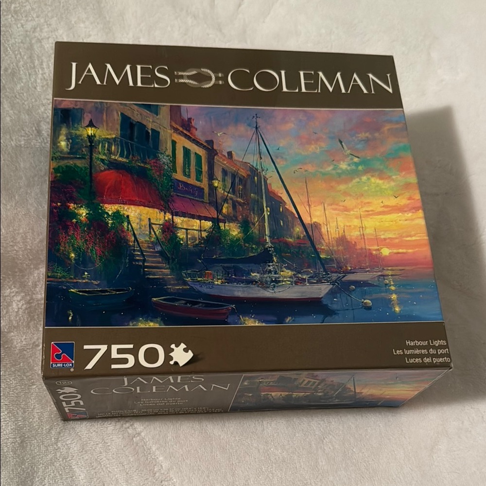 Harbour Lights Puzzle - 750 Pieces - James Coleman